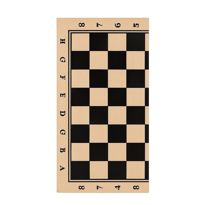 Tabla de Sah Pliabila 40x20cm din Lemn , Set Complet cu Piese, Portabila si Eleganta