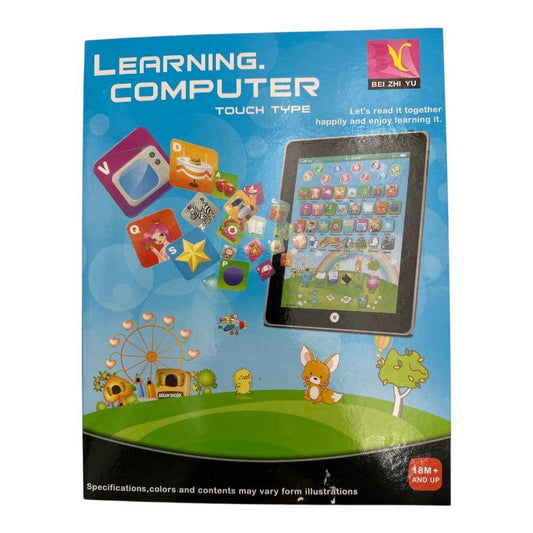 Tableta interactiva pentru invatarea limbii engleze , 25x19 cm, educativa pentru copii,