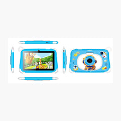 Tableta pentru Copii 7 Inch Android 15 Npad 711, 4GB RAM, 128GB, Camera Duala, Albastru