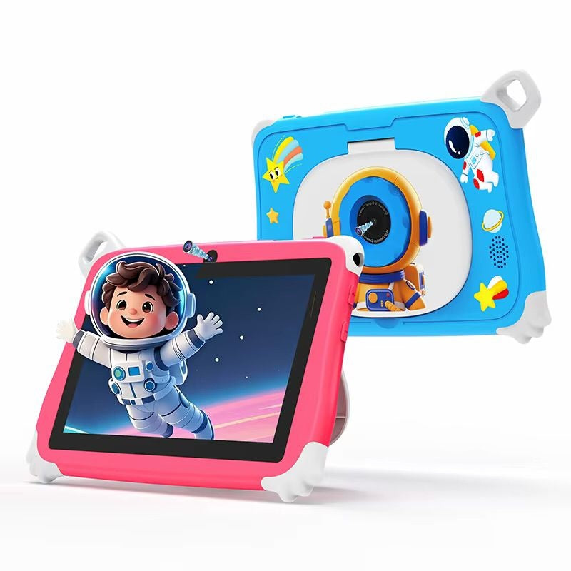 Tableta pentru Copii 7 Inch Android 15 Npad 711, 4GB RAM, 128GB, Camera Duala, Roz