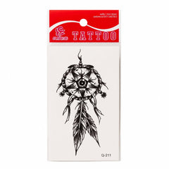 Tatuaj Temporar Semipermanent Dreamcatcher cu Ochi Mistic 10 cm – Design Boho Tribal