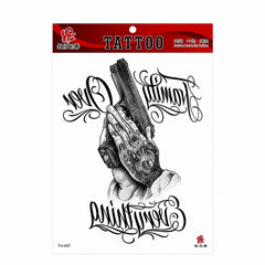 Tatuaj Temporar Semipermanent Urban Art – 20 cm, Rezistent la Apă, Efect Realist