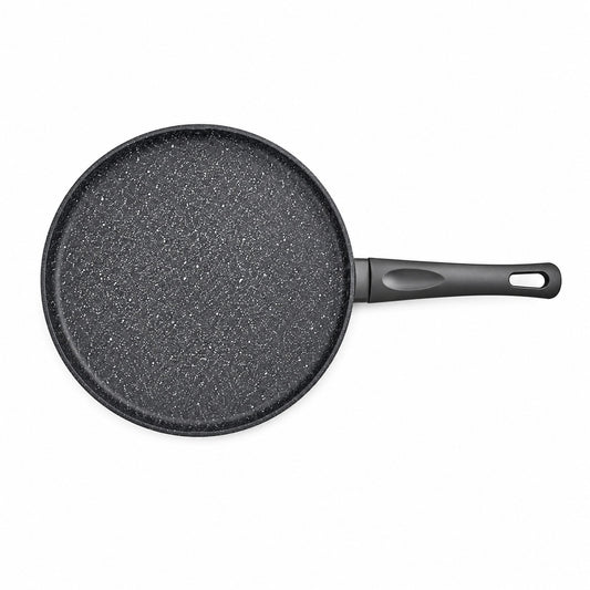Tavă de pizza antiaderentă Zhenan, 28cm, albastru
