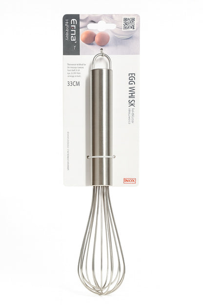Tel Inox Profesional 33 cm , Tel pentru Bucatarie, Bater Oua si Creme, Erma