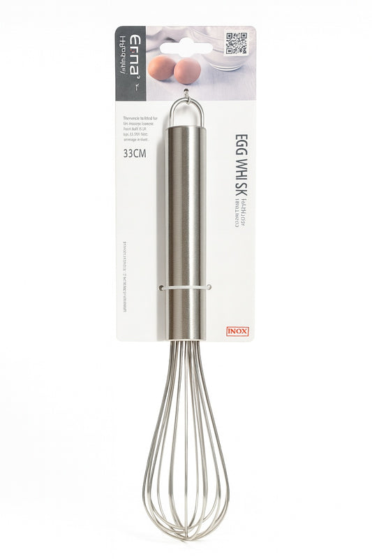 Tel Inox Profesional 33 cm , Tel pentru Bucatarie, Bater Oua si Creme, Erma