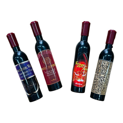 Tirbuson forma sticla de vin 12cm , desfacator creativ si compact, model combinat, ideal pentru cadouri si accesorii bar,
