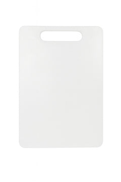 Tocator Plastic 30.5x21x0.6 cm cu Maner, Alb, Usor si Rezistent