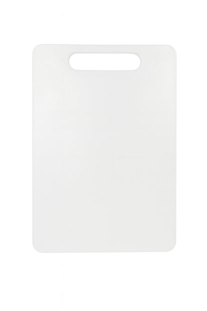 Tocator Plastic 30.5x21x0.6 cm cu Maner, Alb, Usor si Rezistent