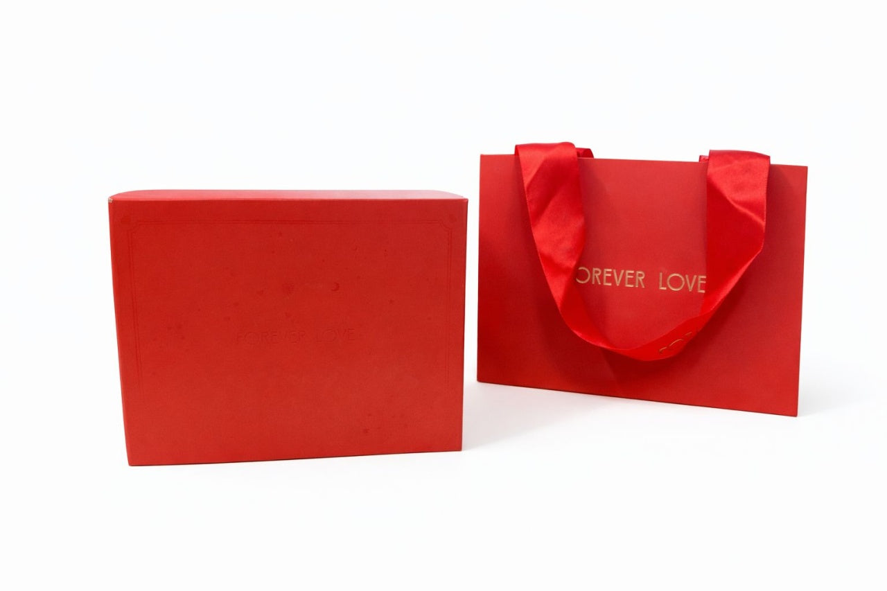 Trandafir criogenat in glob cu cutie rosie 15x14x12 cm, cadou romantic cu compartiment