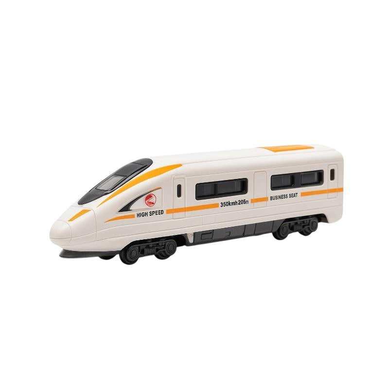 Tren Jucarie Metalic Die-Cast High Speed Galben , Scara Model XLC Business Geat 3+