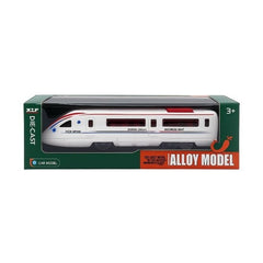 Tren Jucarie Metalic Die-Cast High Speed Rosu , Scara Model XLC Business Geat 3+