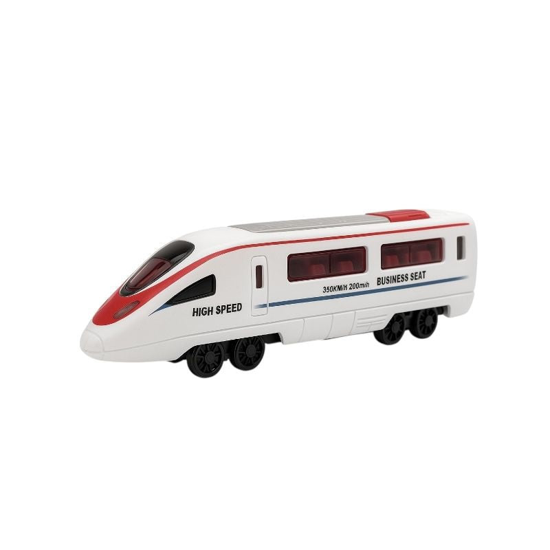 Tren Jucarie Metalic Die-Cast High Speed Rosu , Scara Model XLC Business Geat 3+