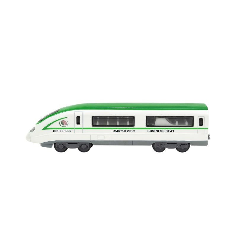 Tren Jucarie Metalic Die-Cast High Speed Verde , Scara Model XLC Business Geat 3+