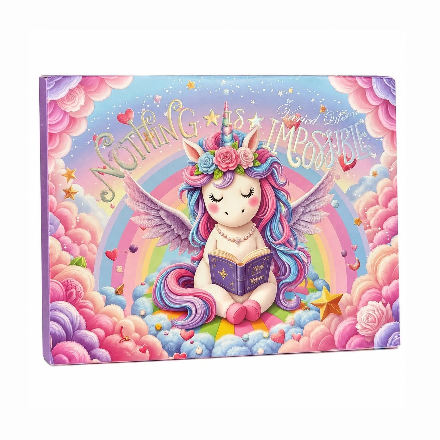 Trusă de Machiaj pentru Copii Unicorn cu Oglindă – Set Beauty Magic, 3+ Ani