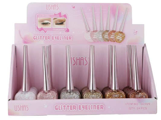 Tus de Ochi cu Sclipici USHAS Glitter Eyeliner 12g , Stralucire Intensa pentru un Look Glamour