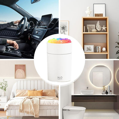 Umidificator aer USB cu lumini RGB, difuzor aromaterapie compact, silentios