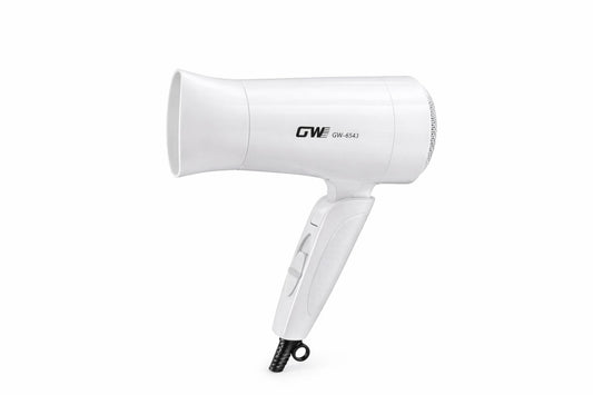 Uscator de par GW-6543, 800W, 2 trepte viteza, design compact, alb