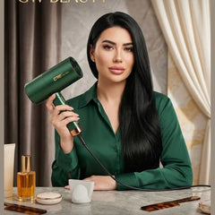 Uscător de păr GW-6544 profesional, 1200W, compact și eficient, Verde