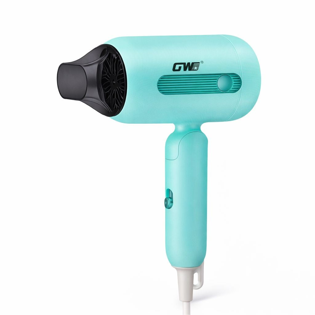 Uscator de par profesional GW-6647, 1800W, flux aer puternic, duza styling, verde turcoaz