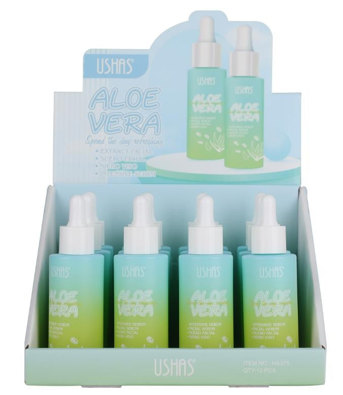 USHAS Intensive Serum Aloe Vera , Ser Intensiv pentru Hidratrea si Regenerarea Pielii, 50g