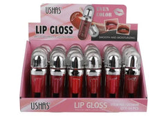 USHAS Lip Gloss Even Color Smooth and Moisturizing , Gloss cu Culoare Uniforma, Hidratare si Textura Catifelata, 5.9g