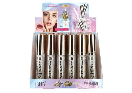 USHAS Lip Oil Hyaluronic Acid , Ulei pentru Buze cu Acid Hialuronic pentru Hidratare si Revitalizare, 2g