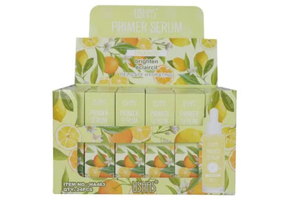 USHAS Primer Serum Orange , Ser pentru Fata cu Efect de Luminare si Hidratant, 30g