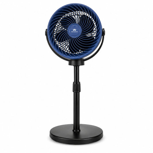Ventilator cu picior 10 inch Prandtex FS-25H, 3 viteze, oscilatie, 80W