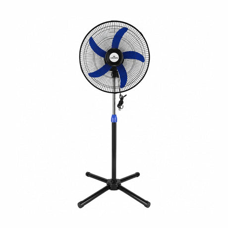 Ventilator cu picior reglabil 55W, 62x17x50,5 cm, 220V, 50Hz, 3 viteze, Funcționare silențioasă