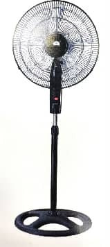 Ventilator de podea modern FS 25H, mov, 10 inch, 3 trepte de viteză
