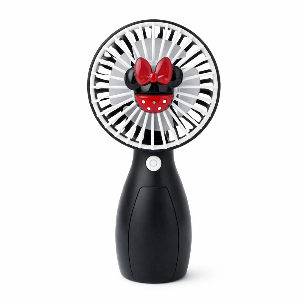Ventilator portabil copii, reincarcabil USB, design compact, negru