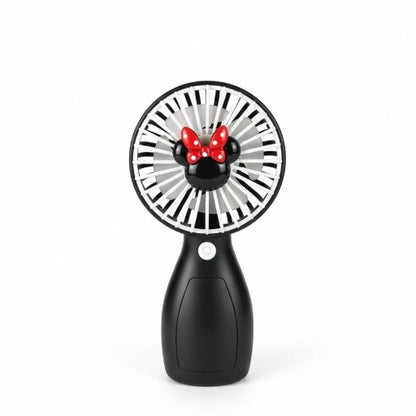 Ventilator portabil copii, reincarcabil USB, design compact, negru