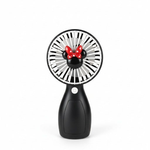 Ventilator portabil copii, reincarcabil USB, design compact, negru