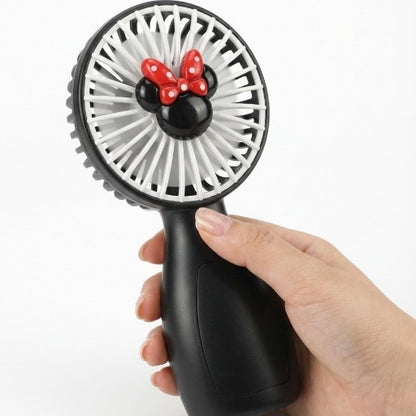 Ventilator portabil copii, reincarcabil USB, design compact, negru