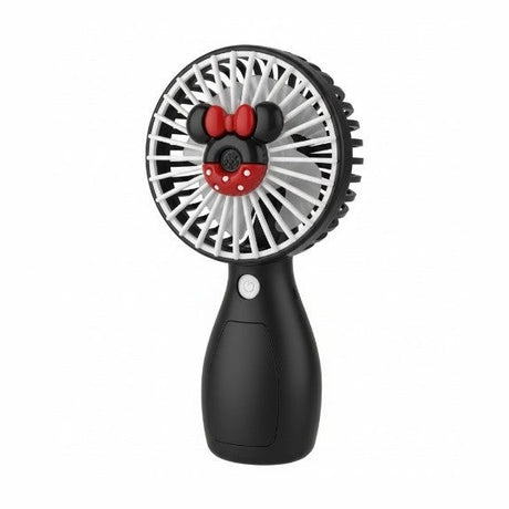 Ventilator portabil copii, reincarcabil USB, design compact, negru
