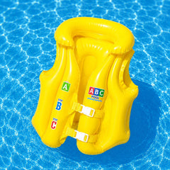 Vesta gonflabila inot copii 20–30 kg , galben, marime B, pentru piscina si mare