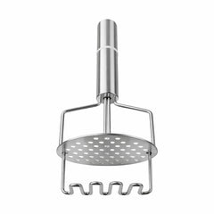 Zdrobitor de cartofi din oțel inoxidabil, argintiu, cu mâner ergonomic